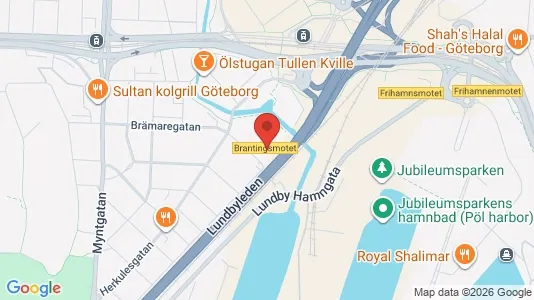 Apartments for rent i Lundby - kort over placeringen