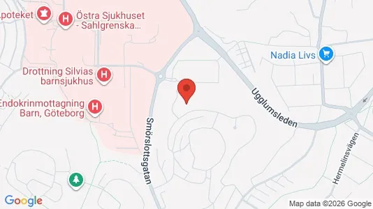 Apartments for rent i Örgryte-Härlanda - kort over placeringen