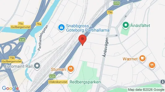 Apartments for rent i Örgryte-Härlanda - kort over placeringen