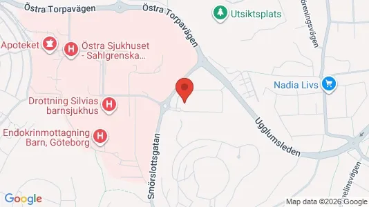 Apartments for rent i Örgryte-Härlanda - kort over placeringen