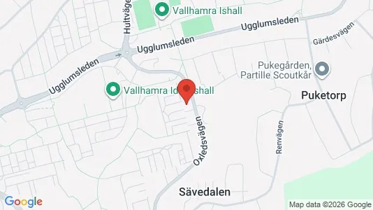 Apartments for rent i Partille - kort over placeringen