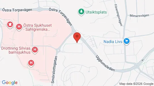 Apartments for rent i Örgryte-Härlanda - kort over placeringen