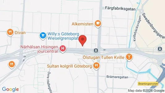 Apartments for rent i Lundby - kort over placeringen