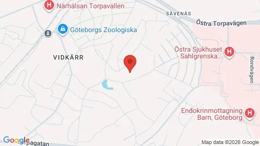 Apartments for rent i Örgryte-Härlanda - kort over placeringen