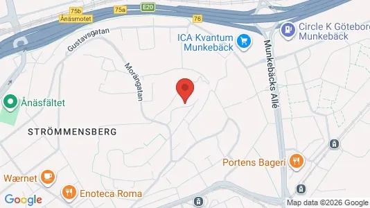 Apartments for rent i Örgryte-Härlanda - kort over placeringen