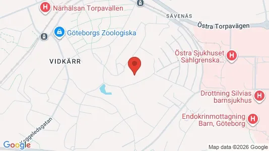 Apartments for rent i Örgryte-Härlanda - kort over placeringen