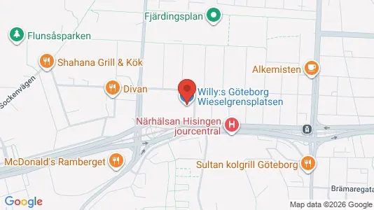 Apartments for rent i Lundby - kort over placeringen