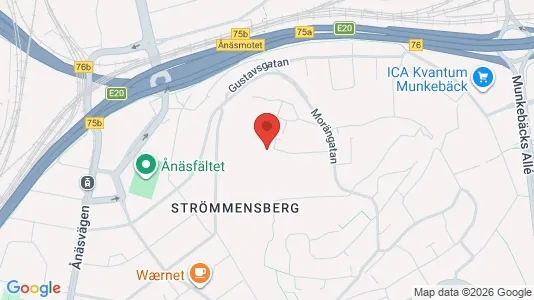 Apartments for rent i Örgryte-Härlanda - kort over placeringen