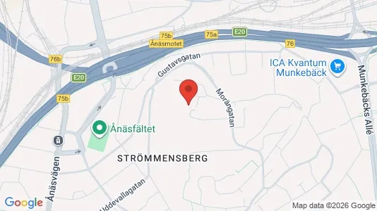 Apartments for rent i Örgryte-Härlanda - kort over placeringen