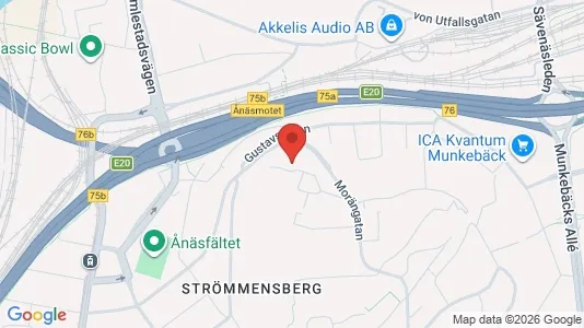 Apartments for rent i Örgryte-Härlanda - kort over placeringen