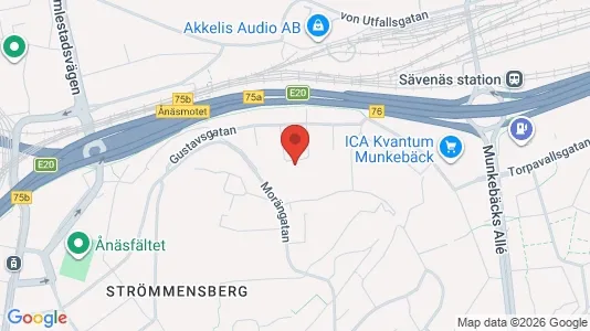 Apartments for rent i Örgryte-Härlanda - kort over placeringen