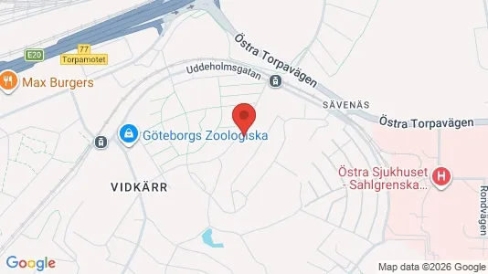Apartments for rent i Örgryte-Härlanda - kort over placeringen