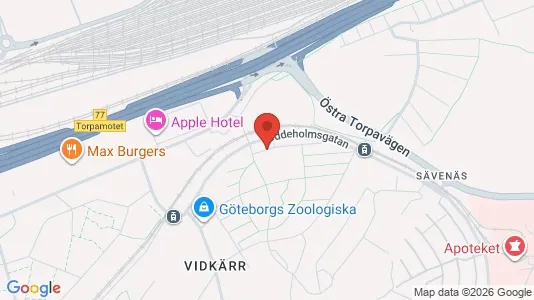 Apartments for rent i Örgryte-Härlanda - kort over placeringen