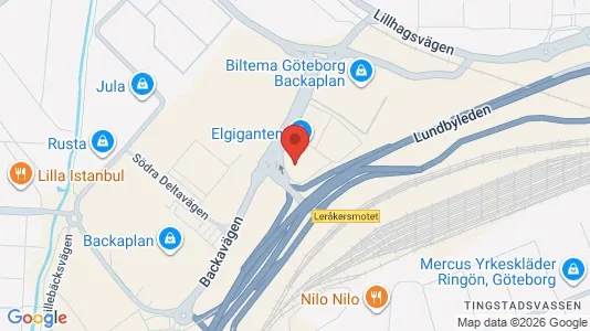 Apartments for rent i Lundby - kort over placeringen
