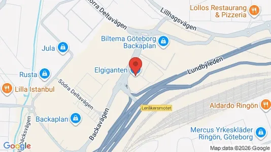 Apartments for rent i Lundby - kort over placeringen