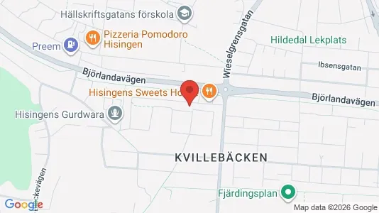 Apartments for rent i Lundby - kort over placeringen