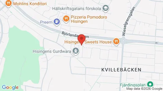 Apartments for rent i Lundby - kort over placeringen