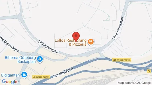 Apartments for rent i Norra hisingen - kort over placeringen