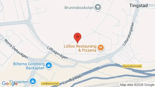 Apartments for rent i Norra hisingen - kort over placeringen