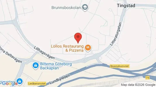Apartments for rent i Norra hisingen - kort over placeringen