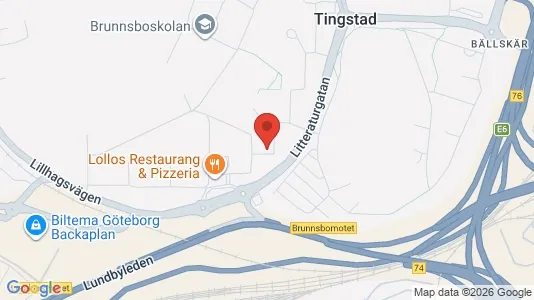 Apartments for rent i Norra hisingen - kort over placeringen