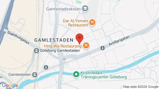Apartments for rent i Gothenburg East - kort over placeringen