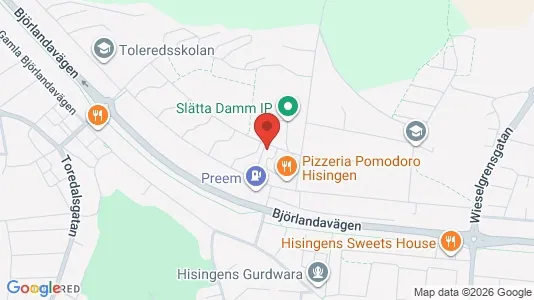 Apartments for rent i Lundby - kort over placeringen