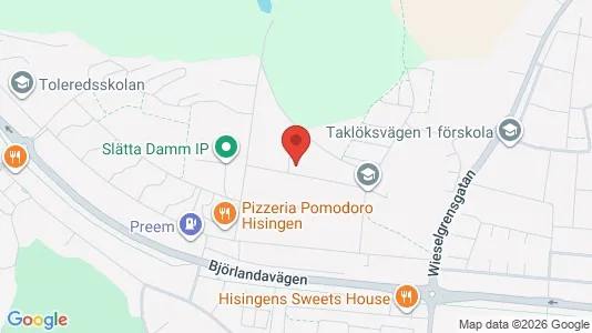 Apartments for rent i Lundby - kort over placeringen