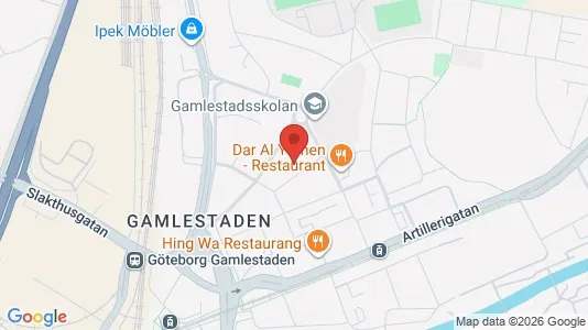 Apartments for rent i Gothenburg East - kort over placeringen