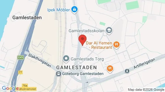 Apartments for rent i Gothenburg East - kort over placeringen