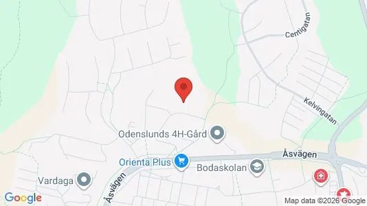 Apartments for rent i Borås - kort over placeringen