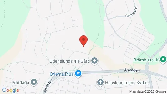 Apartments for rent i Borås - kort over placeringen