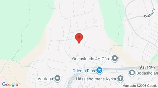 Apartments for rent i Borås - kort over placeringen
