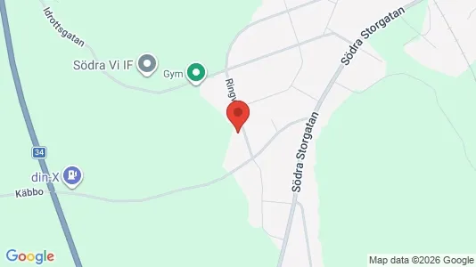 Apartments for rent i Vimmerby - kort over placeringen