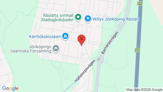 Apartments for rent i Jönköping - kort over placeringen