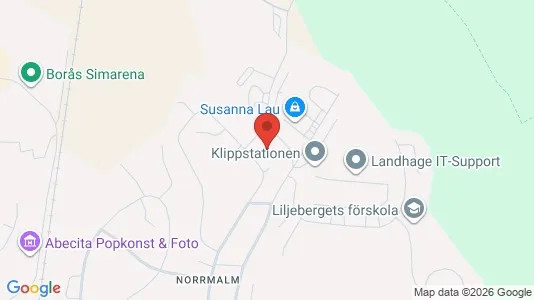 Apartments for rent i Borås - kort over placeringen