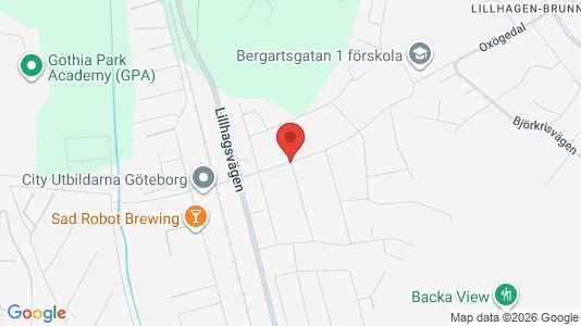 Apartments for rent i Norra hisingen - kort over placeringen