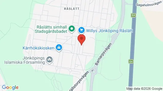 Apartments for rent i Jönköping - kort over placeringen
