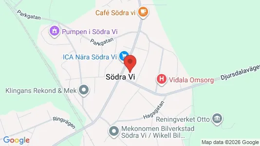 Apartments for rent i Vimmerby - kort over placeringen