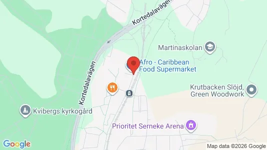 Apartments for rent i Gothenburg East - kort over placeringen