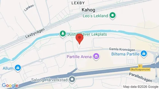 Apartments for rent i Partille - kort over placeringen