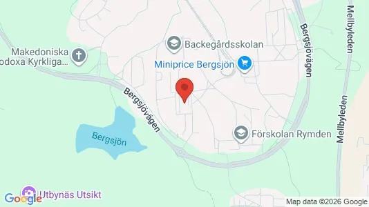 Apartments for rent i Gothenburg East - kort over placeringen