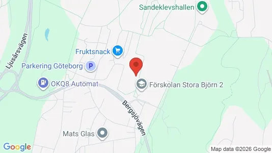 Apartments for rent i Gothenburg East - kort over placeringen