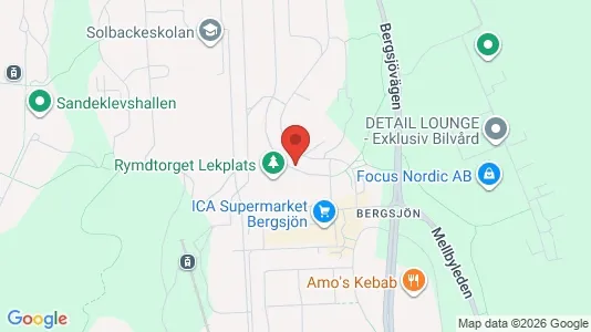 Apartments for rent i Gothenburg East - kort over placeringen