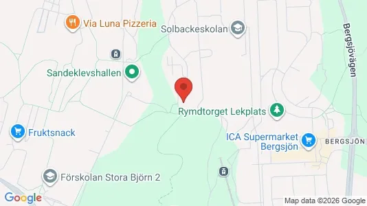 Apartments for rent i Gothenburg East - kort over placeringen