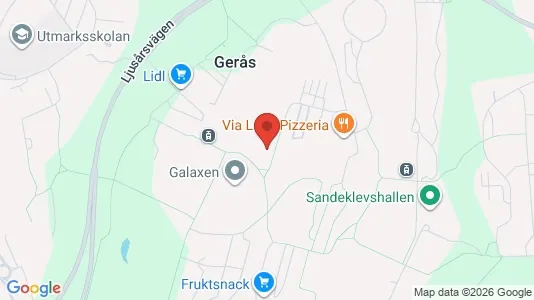 Apartments for rent i Gothenburg East - kort over placeringen