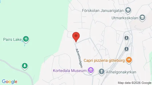 Apartments for rent i Gothenburg East - kort over placeringen