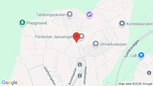 Apartments for rent i Gothenburg East - kort over placeringen