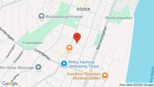Apartments for rent i Jönköping - kort over placeringen