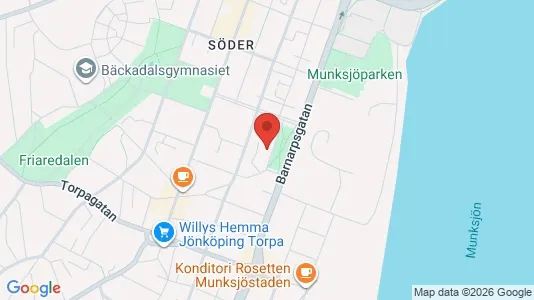 Apartments for rent i Jönköping - kort over placeringen